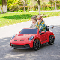 24V Porsche 911 GT3 2 Seater - NEW Silent Motor - BIG FRENCHIES