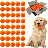 Magicorange Dog Tennis Balls - Orange / 90 Pack