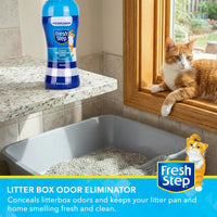 Fresh Step Charcoal Odor Eliminating Cat Litter Box Powder - Unscented / 15 Ounce (Pack of 6) - image 2
