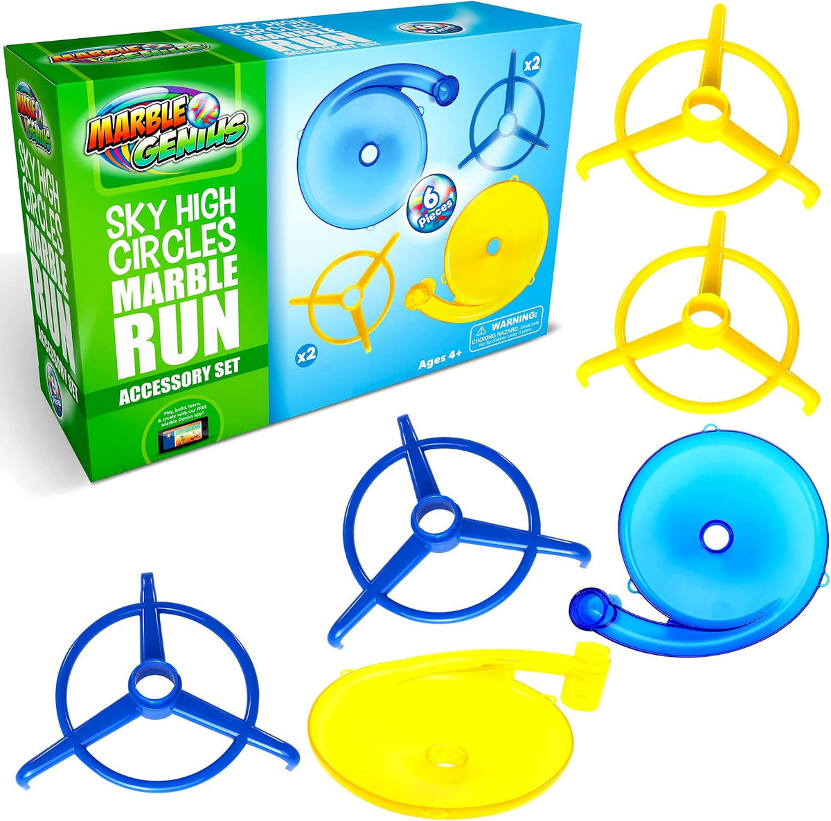 Marble Genius Stable Bases, STEM - Sky High
