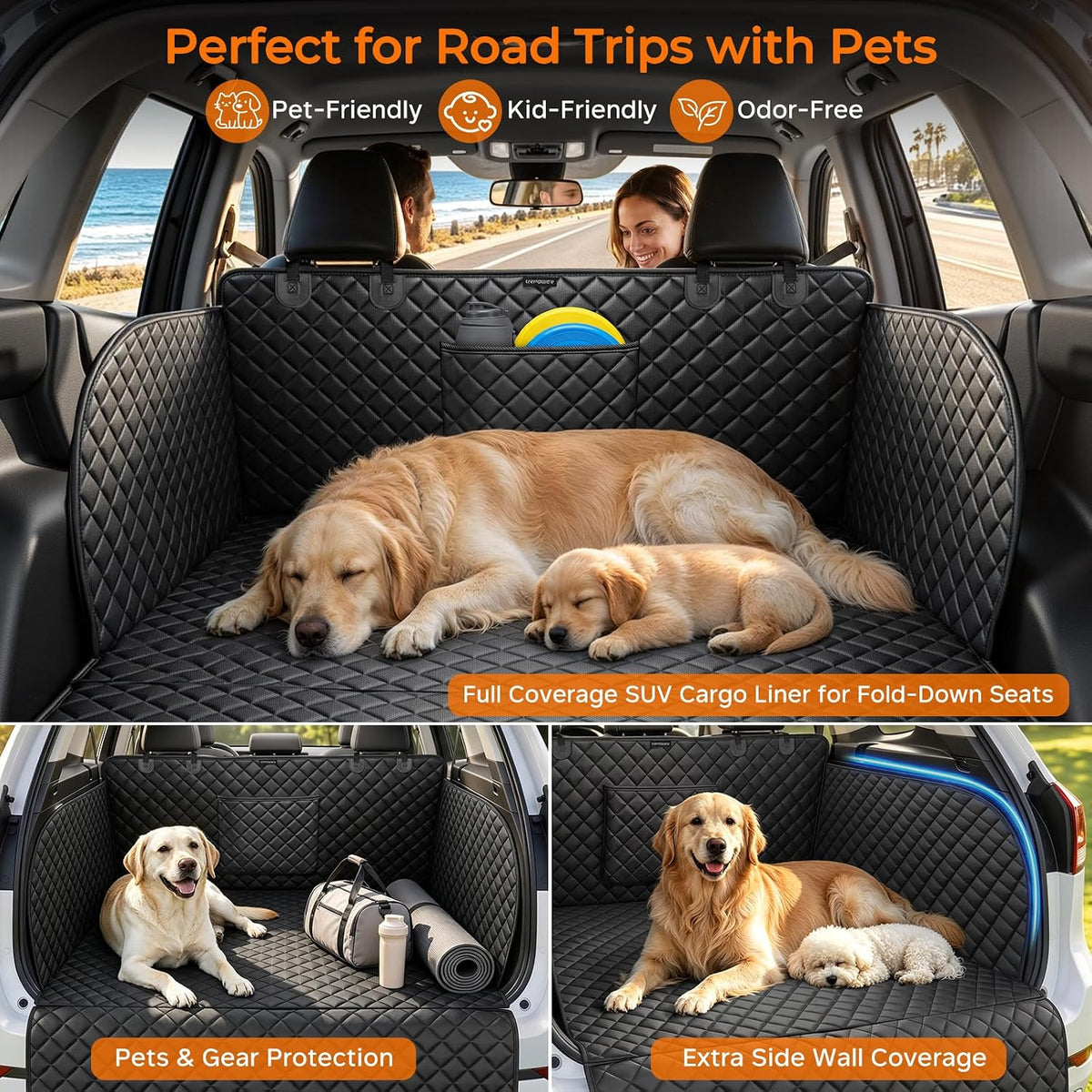 URPOWER SUV Cargo Liner for Dogs Pet Cargo Cover - Large - image 4
