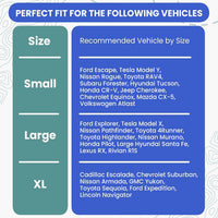 4Knines SUV Cargo Liner for Dogs, Fold Down Seats, Black Large – Essentials for Dogs - Camo / Small - image 4