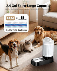 Automatic Dog Water Bowl Dispenser - D2416B-With Filter - image 4