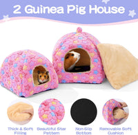 MABOZOO 3 Pack Guinea Pig House Accessories - Pink / L - image 3