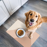Dog Mat for Food and Water, Cat Feeding Mat - 16.5"L x 26"W / Birthday Suit - image 3