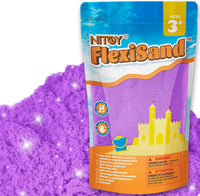 NiToy FlexiSand Toy Sand 2.2Lbs Moldable Sensory Sand for Kids - Purple