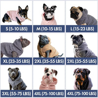 Spark Paws Fleece Dog Hoodie - Grey / Medium - image 2