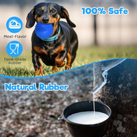 3" Squeaky Dog Balls for Aggressive Chewers - 3" (Small Dog) / Blue - image 3