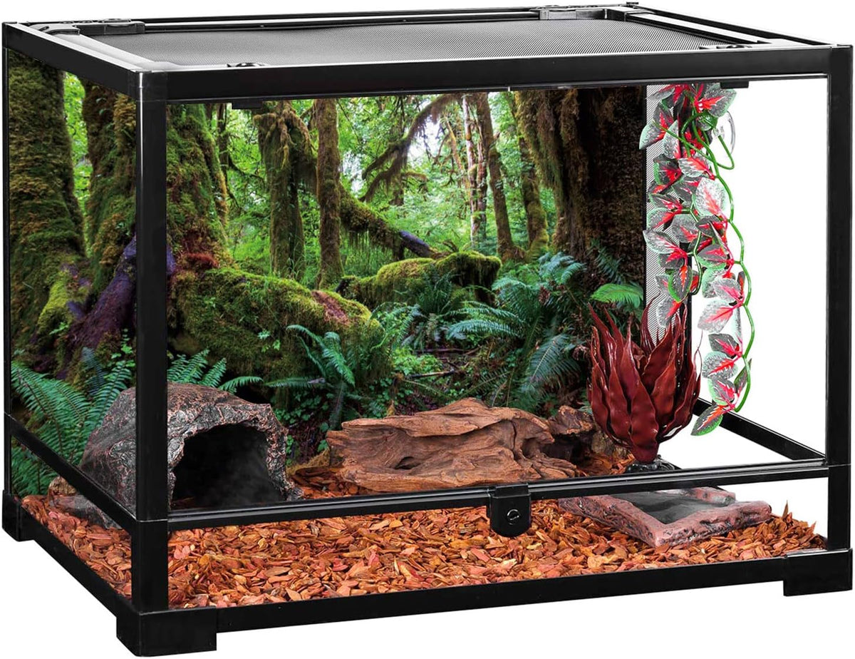 36x18 in Terrarium Backdrop Rainforest Moss Tree Reptile Habitat - 30x18in/75x45cm - image 4