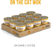 Weruva Truluxe Cat Food, On The Cat Wok with Chicken Breast & Beef in Pumpkin Soup, 3Oz Can (Pack of 24)