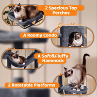 Yaheetech 59in Cat Tree for Large Cats - image 3