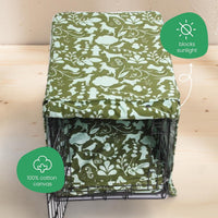 Molly Mutt Tan Dog Crate Cover, Non-Toxic & 100% Cotton - Amarillo By Morning / 42.0"L x 28.0"W x 31.0"H - image 4