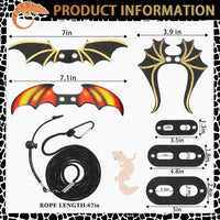 Halloween Bearded Dragon Leash and Harness Set - image 3