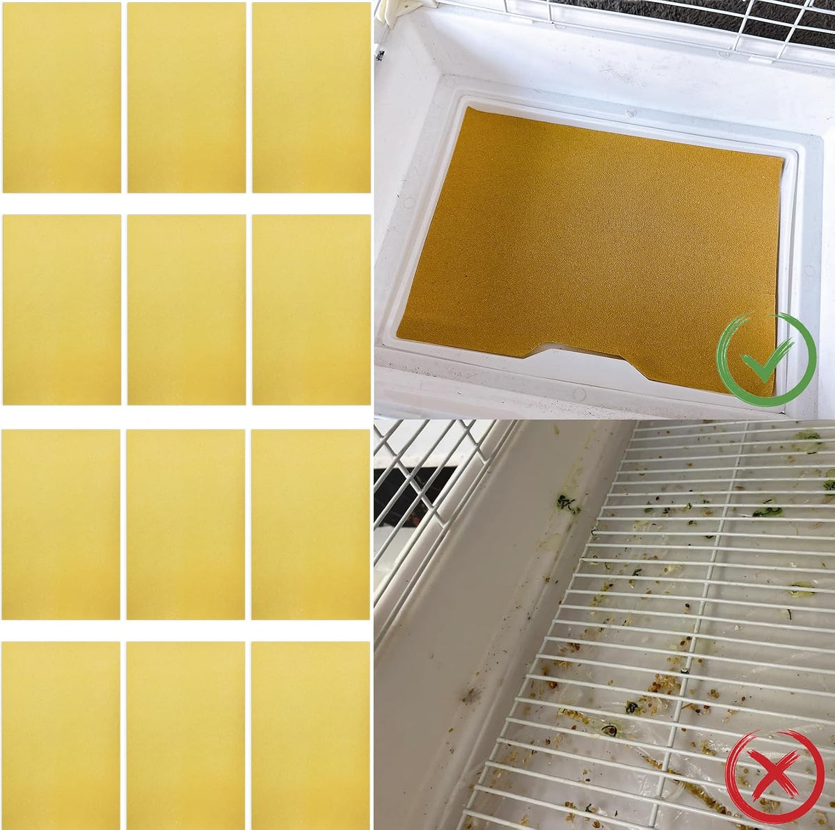 10PCS Gravel Paper for Bird Cage - 16”x 10”-30PCS - image 4