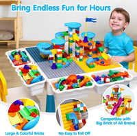 OCATO Kids Table and 4 Chairs Set Activity Table Kid Water Table – Fun for Kids & Family - A Table and 2 Chairs Set - image 3