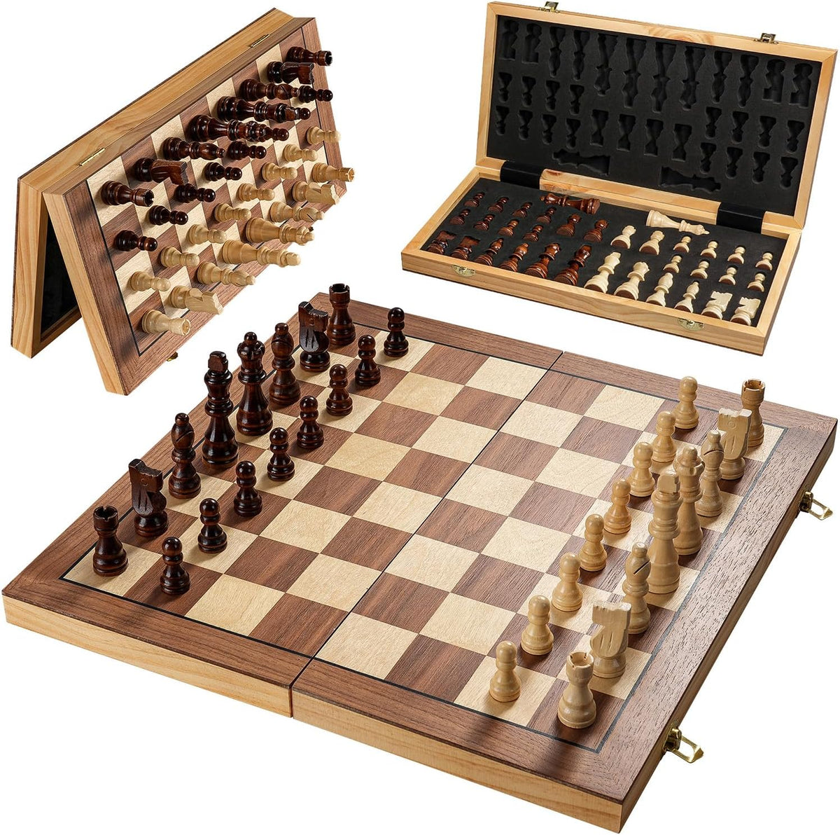 17 Inch Large Chess Set for Adults & Kids - 17 inches