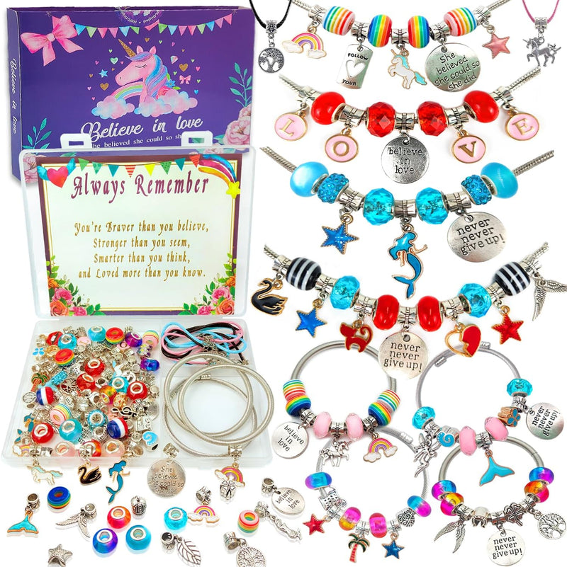 Charm Bracelet/Jewelry Making Kits for Kids Girls