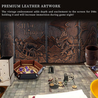 CZYY Faux Leather Dungeon Master Screen - image 3