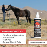 Liniment, All-Natural Chronic Pain Reliever for Horses, Relieves Pain from Arthritis, Hip Dysplasia, and Chronic Joint Pain, Homeopathic, Hypoallergenic, and NSAID-Free