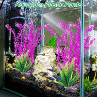 Aquarium Plastic Plants Extra Large Aquarium Plant 20.4-inch Tall - E*2 Pcs / 15.7 in - image 3