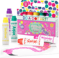 Do A Dot Art! Markers 6-Pack Rainbow Washable Paint Markers – Fun for Kids & Family - Ultra Bright / 5
