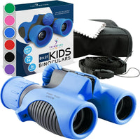 Think Peak Blue Binoculars Science Toy for Kids Ages 3-12 Years - Blue