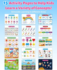 Benresive Busy Book for Toddlers 3-5 - Blue - image 4