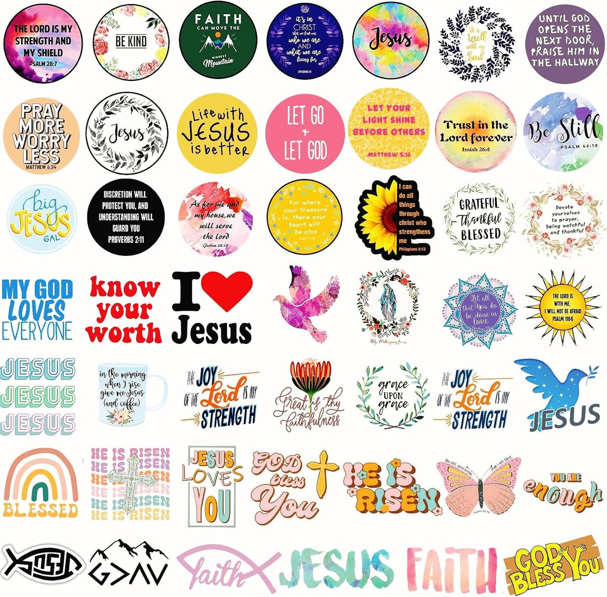 150 Sheets Halloween Stickers for Kids - Christian Stickers 120Pcs - image 2