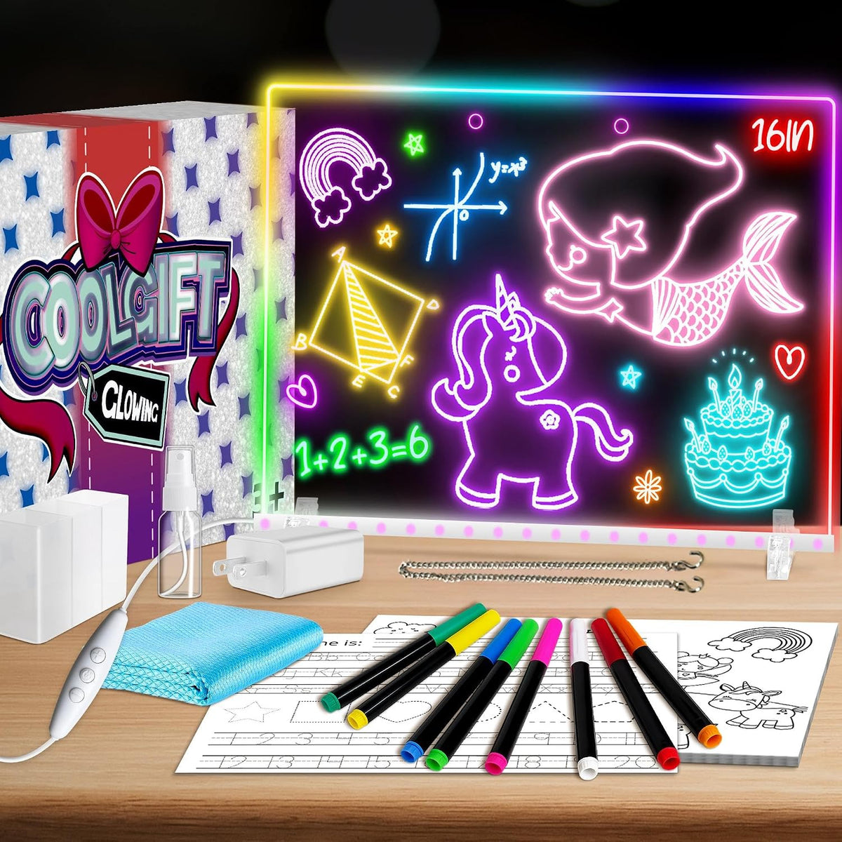 LED Drawing Board for Kids