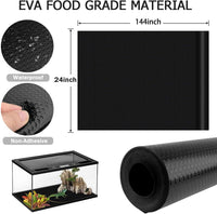 120 Gallon Reptile Terrarium Liner - 24 X 144 inches / Black - image 2