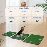 FluffyDream Dog Grass Pad with Tray - 20“X25” - image 3