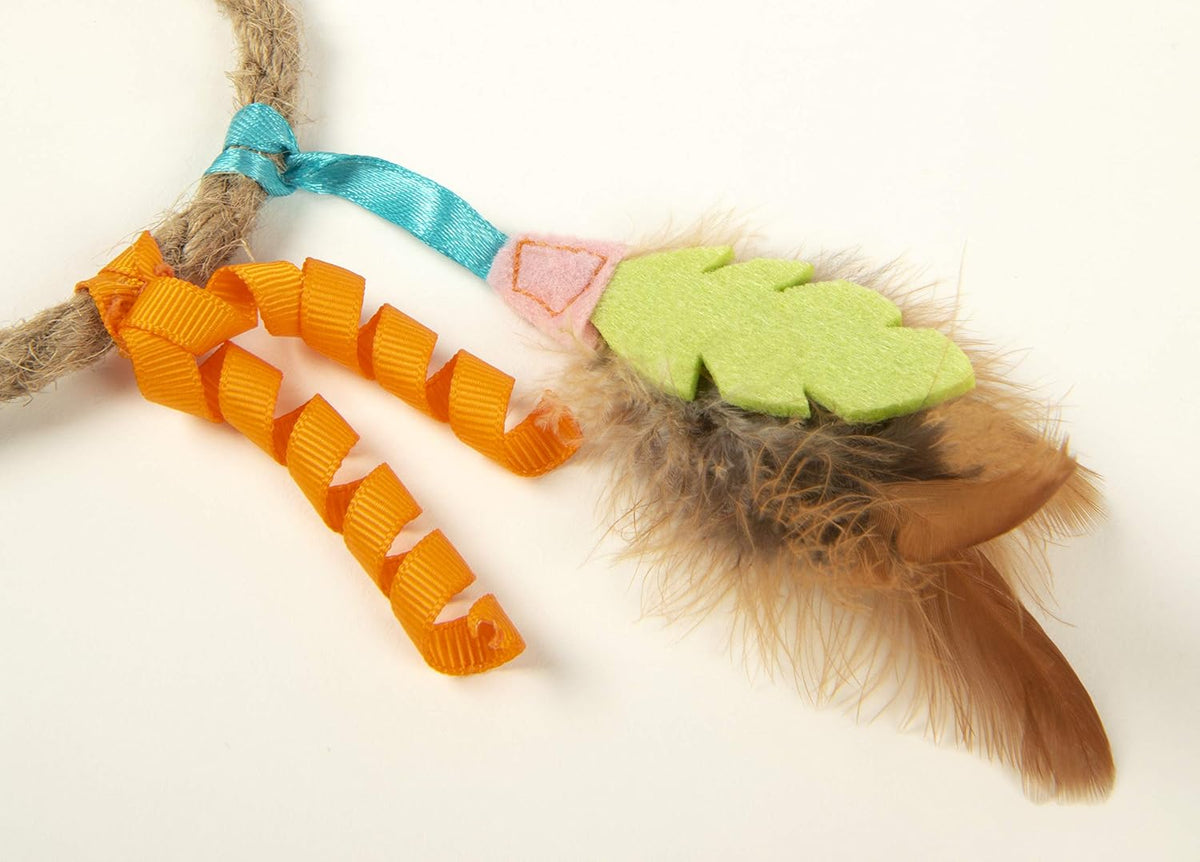 SmartyKat Dream Dangler 2-in-1 Hanging Feather Cat Toy - Set of 1 (Pack of 2) - image 3