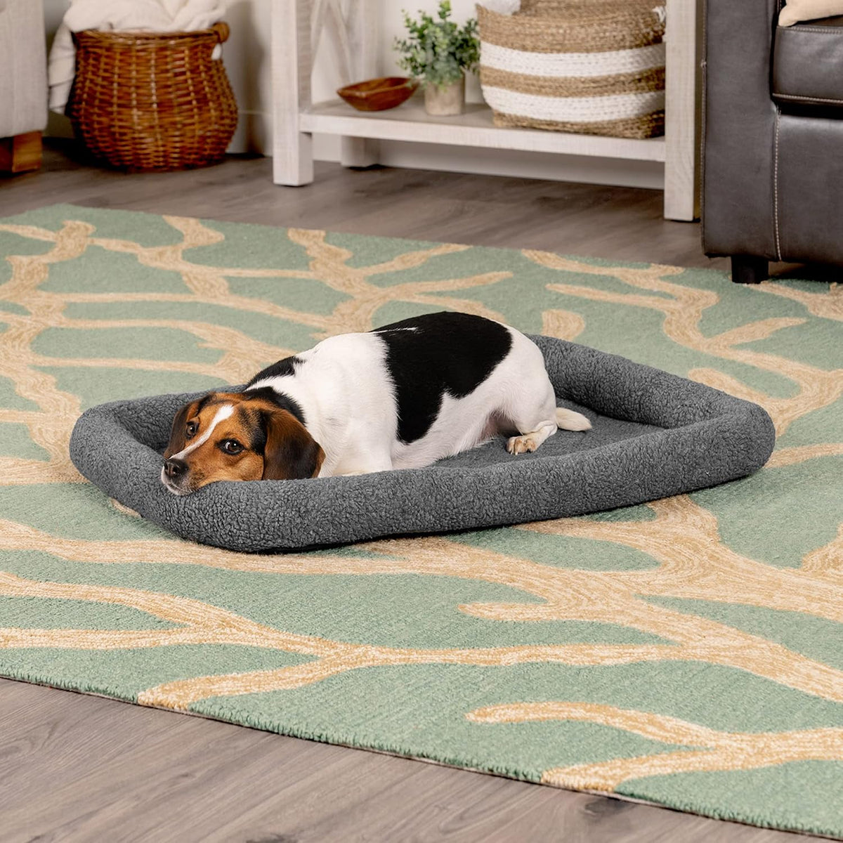 FurHaven Dog Bed for Extra Small Dogs & Cats - Medium / Gray - image 3
