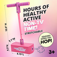 Flybar My First Foam Pogo Jumper for Kids Fun and Safe Pogo Stick - Pink - image 4