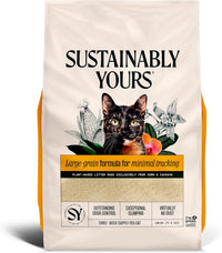 Sustainably Yours Natural Cat Litter, Small-Grain Formula - 10 lb / Large grains