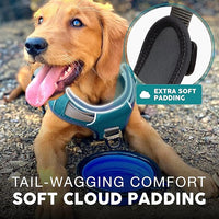 Embark Adventure Dog Harness, Reflective Trim No Pull Dog Harness Medium Sized Dogs - Military Grade Nylon, Front Clip with Gel Lined Handle.