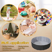 TRENDPLAY beige foldable ball pit play tent for kids, dogs and cats - view 13