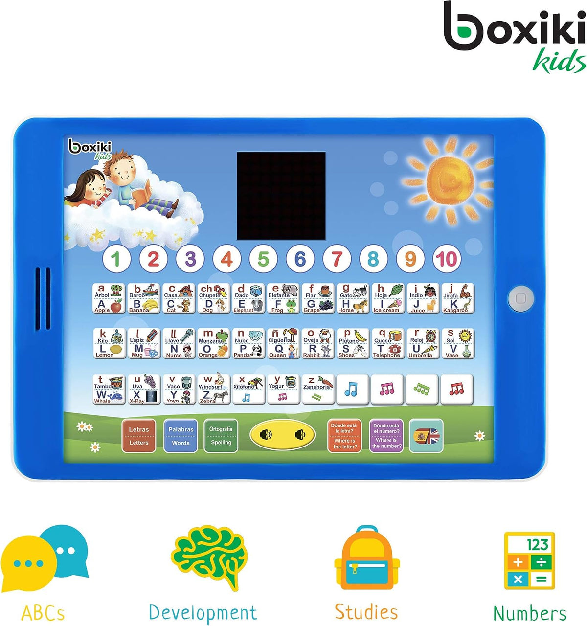 Bilingual English & Spanish Interactive Alphabet Wall Chart - ENG + ES (Tablet) - image 4