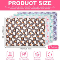 4 Pack Self Heating Cat Pad Self Warming Dog Mat, Heart - Hearts / 20 x 28 Inches - image 2