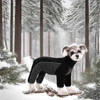 Fleece Dog Coat for Small Medium Dog - Black / S - image 4