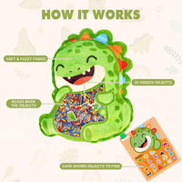 Joyreal seek and find busy bags shaped like a bear, ice cream and crab - view 6