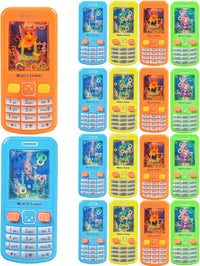 Desyeryamimi 12 pack 90s cell phone style water ring toss handheld games - view 2