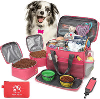 Dog Travel Bag – Essentials for Dogs - Watermelon Red