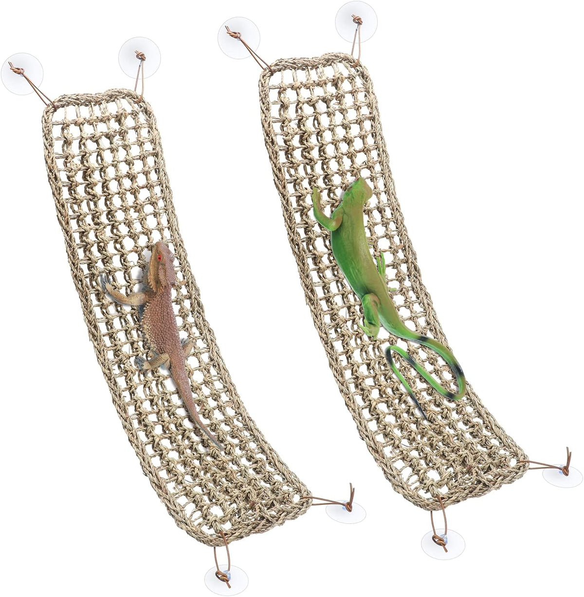 Silkfly Large Beard Dragon Hammock, Brown - 30 x 7 inch / Rectangle / as shown in the pictures