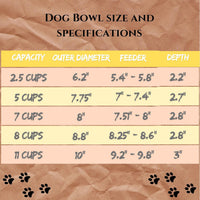 Pet Feeder Stainless Steel Dog Bowls Replacement 8" Diameter 2-Pack – Essentials for Dogs - 7 cup (Standard) / Double Pack - image 4