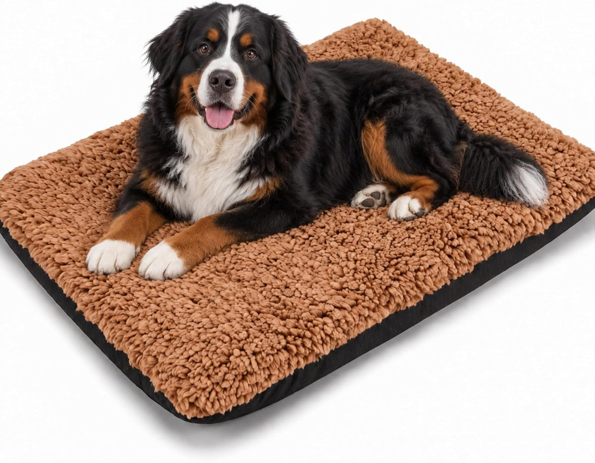 PatiencET Self Warming Cat Bed for Indoor Cats 18'' x 24'' - Khaki / 24*36