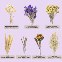 Natural Ear of Grain Flower&Herb Bedding Mate Habitat Decor - Flower Style - image 2
