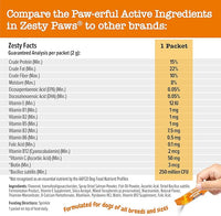 Zesty Paws 10-in-1 Dog Multivitamin Powder - Gut, Immune, Joint, Skin & Coat Support, and More - Dog Vitamins and Supplements Powder - Pet Supplements with Omega Fish Oil & VitaFiber - Salmon - 30 Ct