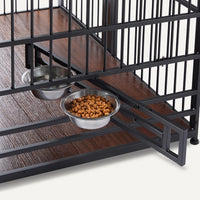 Amazon Basics Furniture Style Dog Crate - 48'' - image 3