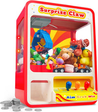 JOYIN Claw Machine Arcade Toy with LED Light & Adjustable Sound